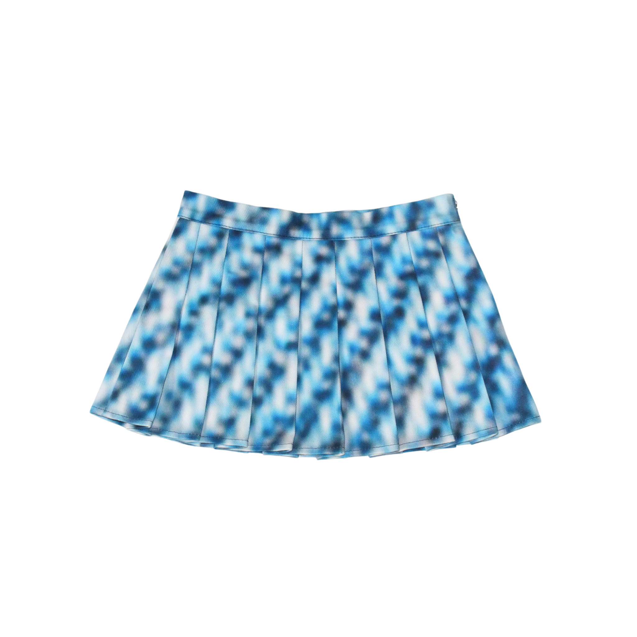 DENIM PRINT SKIRT
